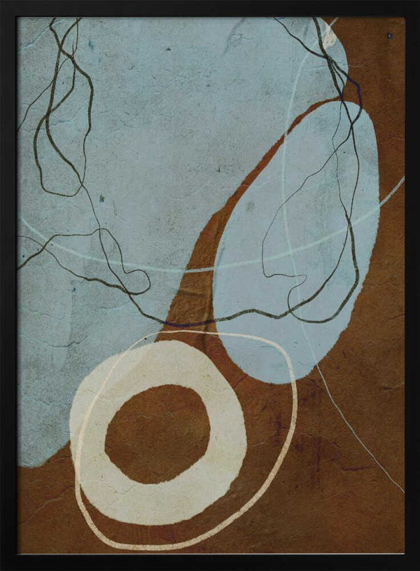 Tablou înramat „Abstract Whispers” de Treechild