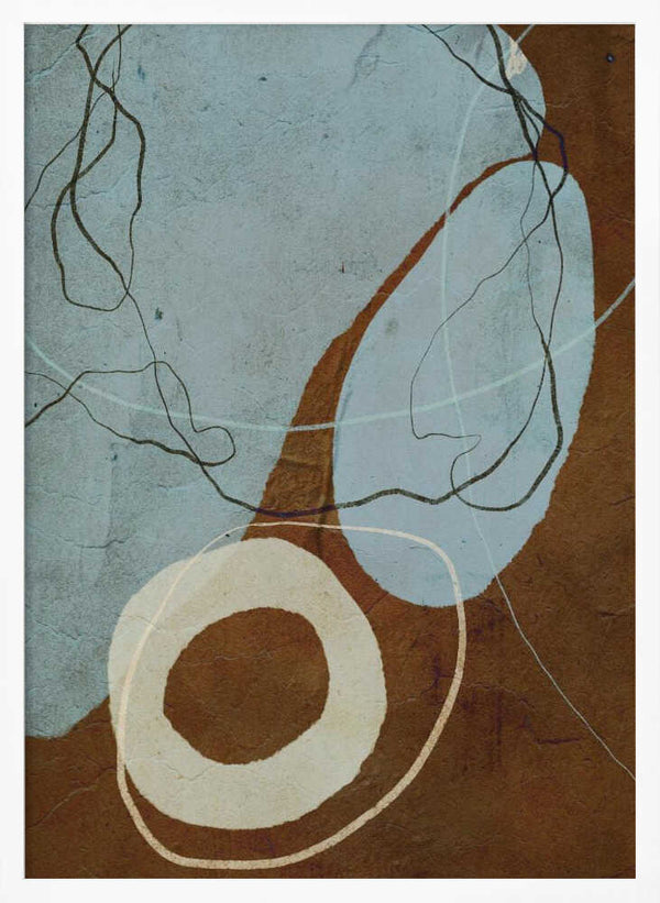 Tablou înramat „Abstract Whispers” de Treechild