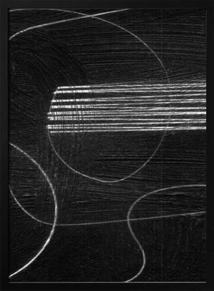Tablou înramat „Black 2” de Dan Hobday
