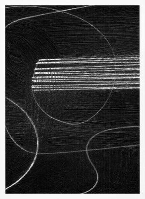 Tablou înramat „Black 2” de Dan Hobday