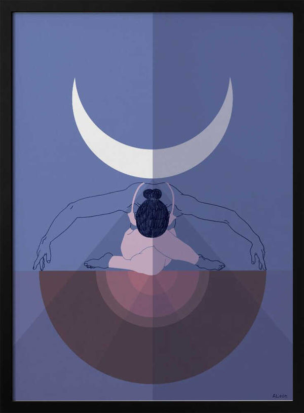 Tablou înramat „Winter Solstice” de Amanda Leon