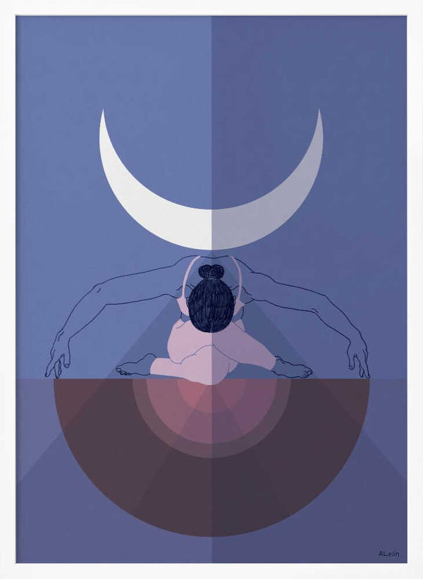 Tablou înramat „Winter Solstice” de Amanda Leon