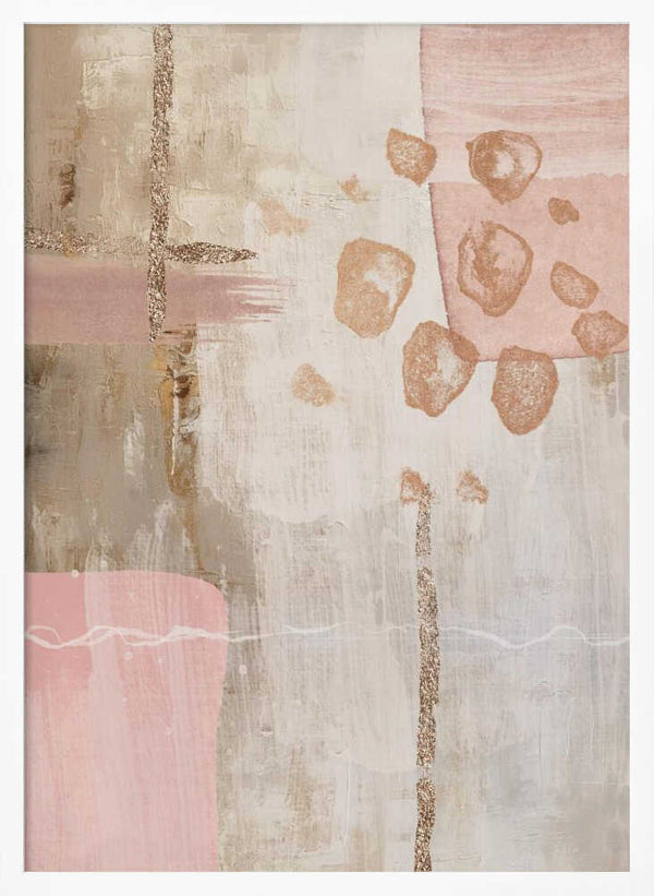 Tablou înramat „Glorious pink-2” de Sally Ann Moss