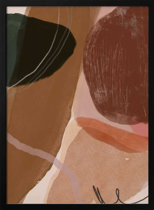 Tablou înramat „Chatter” de Gemma Bardot