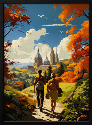 Tablou înramat „An Oxford Adventure” de Taudalpoi