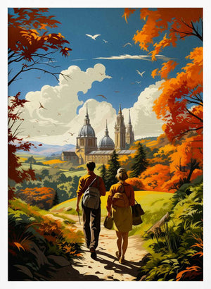 Tablou înramat „An Oxford Adventure” de Taudalpoi