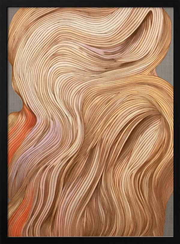 Tablou înramat „Nature line II” de Alma