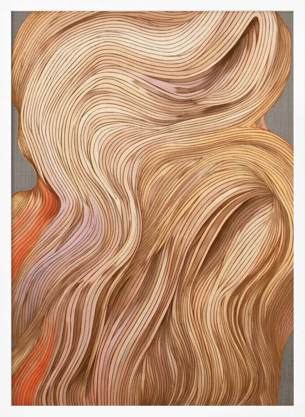 Tablou înramat „Nature line II” de Alma