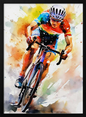 Tablou înramat „Sport Cycler 1” de Justyna Jaszke