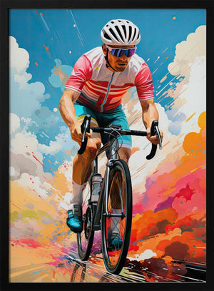 Tablou înramat „Sport Cycler 3” de Justyna Jaszke