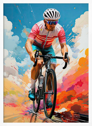 Tablou înramat „Sport Cycler 3” de Justyna Jaszke