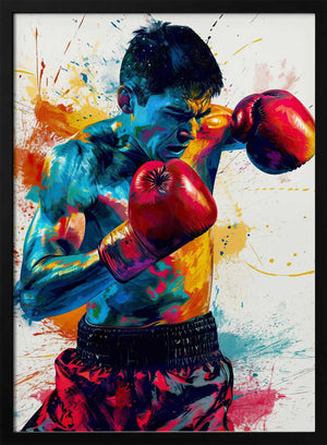 Tablou înramat „Sport Boxer 2” de Justyna Jaszke