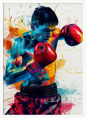 Tablou înramat „Sport Boxer 2” de Justyna Jaszke