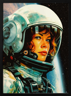 Tablou înramat „Astronaut Poster 1” de Taudalpoi