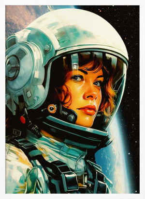 Tablou înramat „Astronaut Poster 1” de Taudalpoi