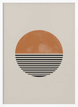 Tablou înramat „Striped Horizon” de THE MIUUS STUDIO