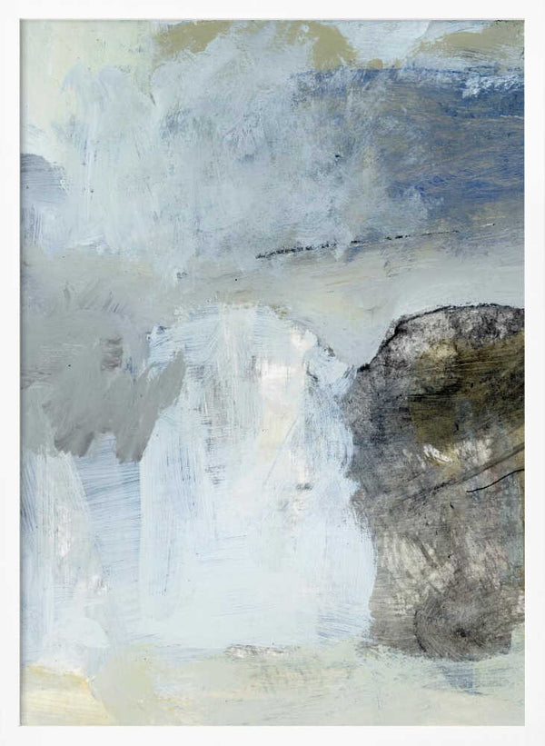 Tablou înramat „Blue” de Dan Hobday