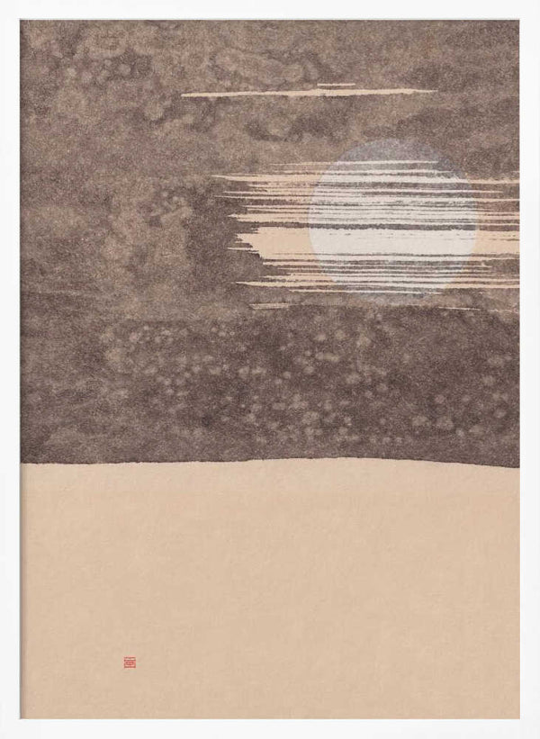 Tablou înramat „Study N°4 | At the Seaside” de Thoth Adan