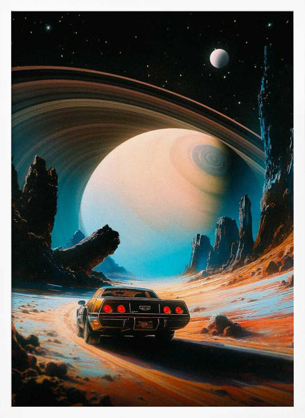 Tablou înramat „Ultimate Space Racer” de Taudalpoi