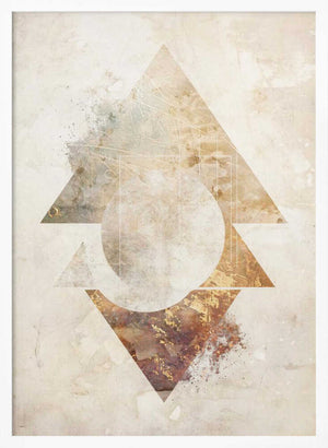 Tablou înramat „Geometric Illustration 01” de Rafal Kulik