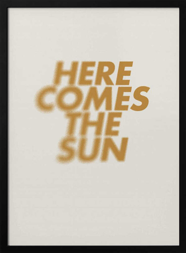 Tablou înramat „Sunlit Arrival” de THE MIUUS STUDIO