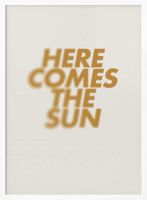 Tablou înramat „Sunlit Arrival” de THE MIUUS STUDIO