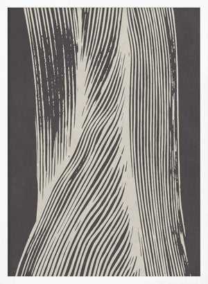 Tablou înramat „Abstract hand drawn Line 03” de Lucrecia Caporale