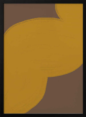 Tablou înramat „Golden Flow” de THE MIUUS STUDIO