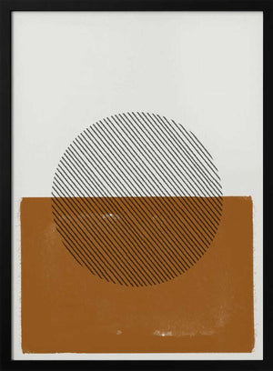 Tablou înramat „Striped Horizon” de THE MIUUS STUDIO
