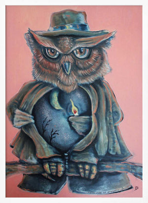 Tablou înramat „Hidden light out of sight” de Robert Sigaard