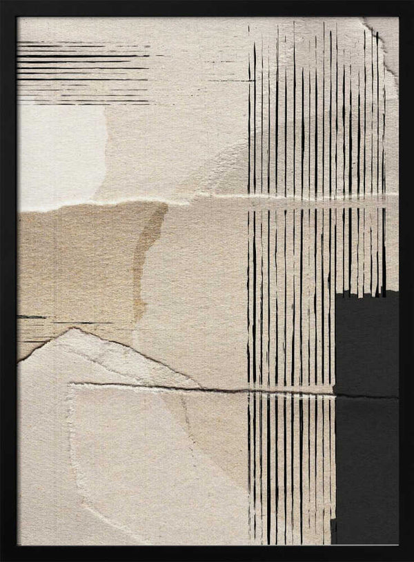 Tablou înramat „Paper Abstract” de Dan Hobday