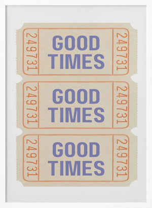 Tablou înramat „Coastal Blue Good Times” de Jolly and Dash