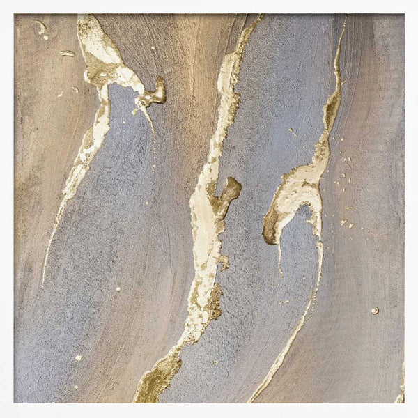 Tablou înramat „Ephemeral Gold” de Anete Purina-Purite