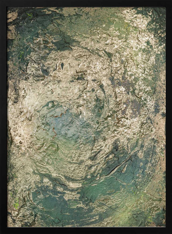 Tablou înramat „The Emerald Scorch” de Anete Purina-Purite