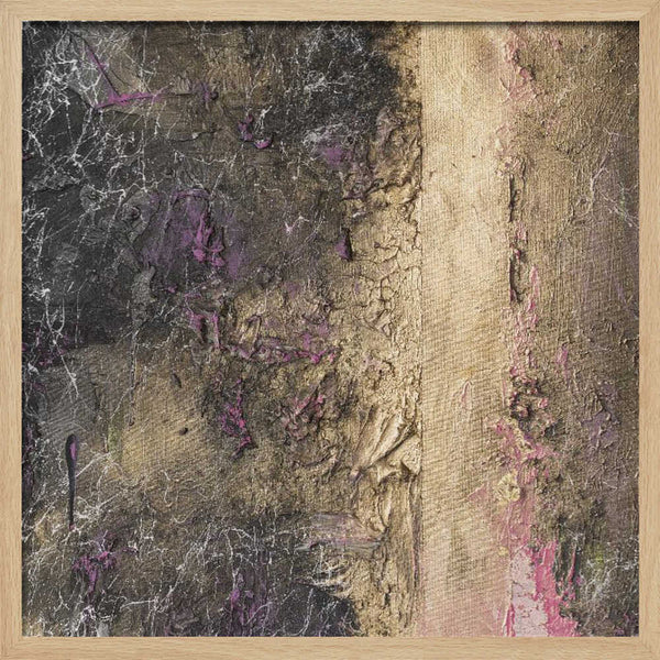 Tablou înramat „Fractured Gilt” de Anete Purina-Purite