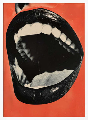 Tablou înramat „The Mouth” de Andreas Magnusson