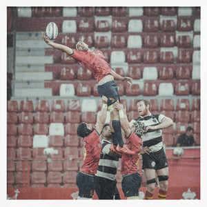 Tablou înramat „Line out III” de Osmel
