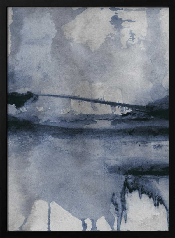 Tablou înramat „Blu 2” de Dan Hobday