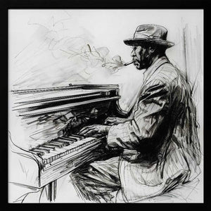 Tablou înramat „Jazz Serenade” de Andreas Magnusson