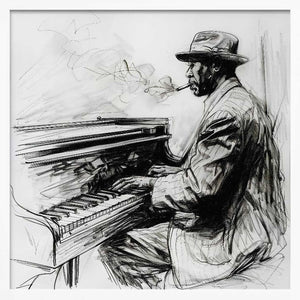 Tablou înramat „Jazz Serenade” de Andreas Magnusson