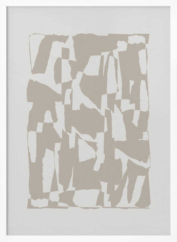 Tablou înramat „Pieces 25Z” de Mareike Böhmer