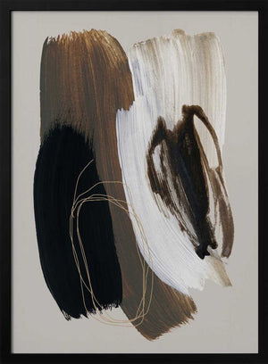 Tablou înramat „Abstract Brush Strokes 108X” de Mareike Böhmer