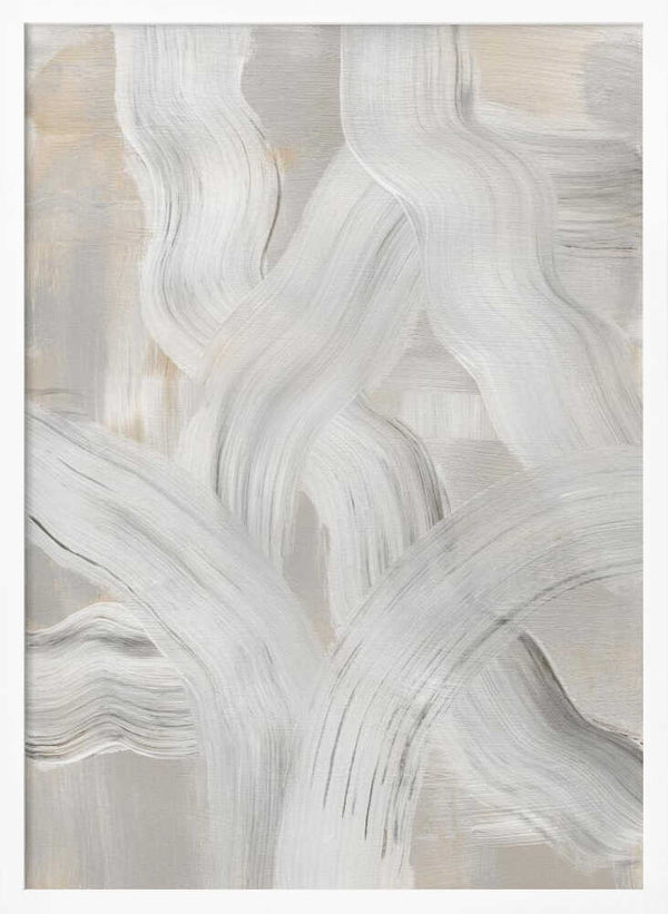Tablou înramat „Abstract Brush Strokes 126” de Mareike Böhmer