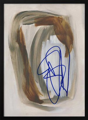 Tablou înramat „Abstract Brush Strokes 156” de Mareike Böhmer