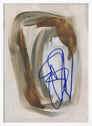 Tablou înramat „Abstract Brush Strokes 156” de Mareike Böhmer