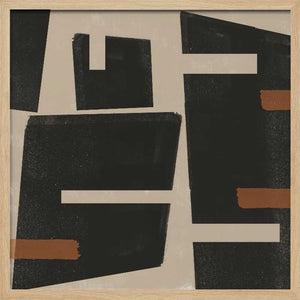 Tablou înramat „Geometric Echoes” de THE MIUUS STUDIO