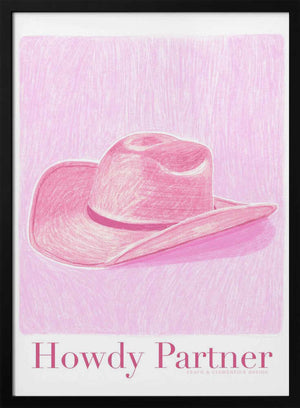 Tablou înramat „P&c Howdypartner Copy” de Jenny Liz Rome