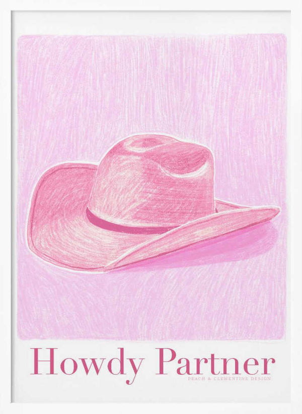 Tablou înramat „P&c Howdypartner Copy” de Jenny Liz Rome