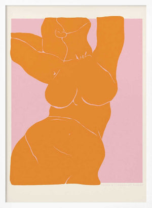 Tablou înramat „Pandc Figure2 Copy 2” de Jenny Liz Rome