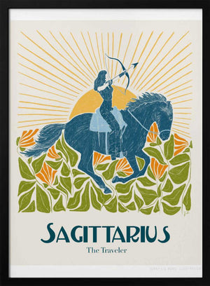 Tablou înramat „Jlr Sagittarius Copy” de Jenny Liz Rome